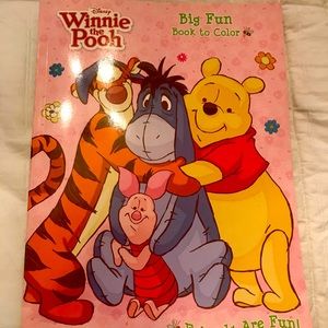 NWT Winnie the Pooh coloring book
